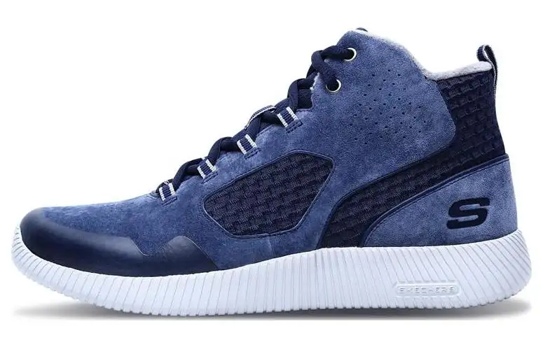 Skechers Depth Charge High top Sports Casual Shoes Marine Blue