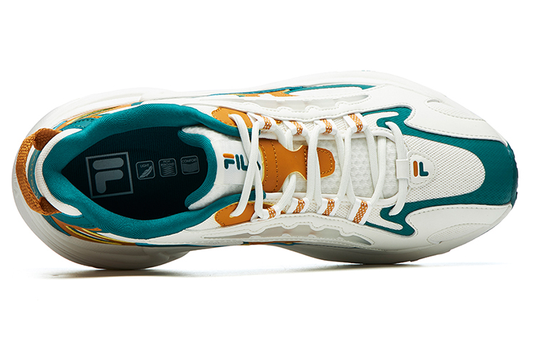 Мужские кроссовки Fila FUSION Pantera (зеленые) — фото 4