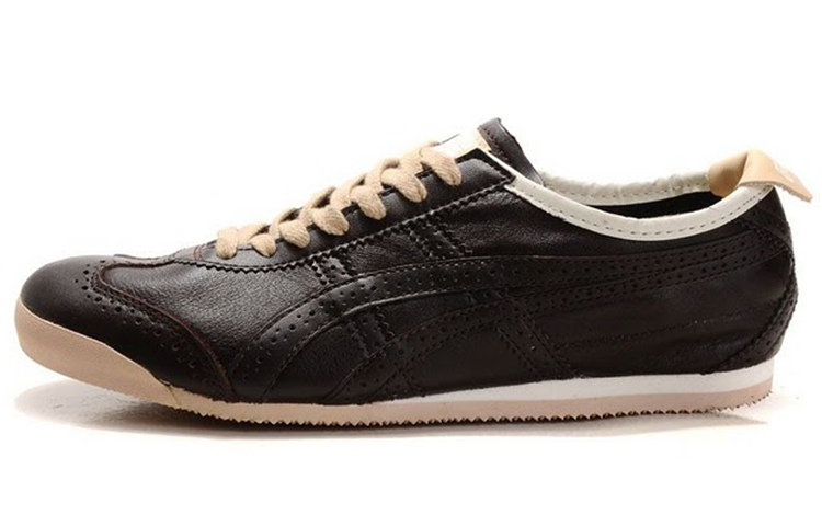 Onitsuka Tiger MEXICO 66 Low top Casual Shoes Women's Black Brown
