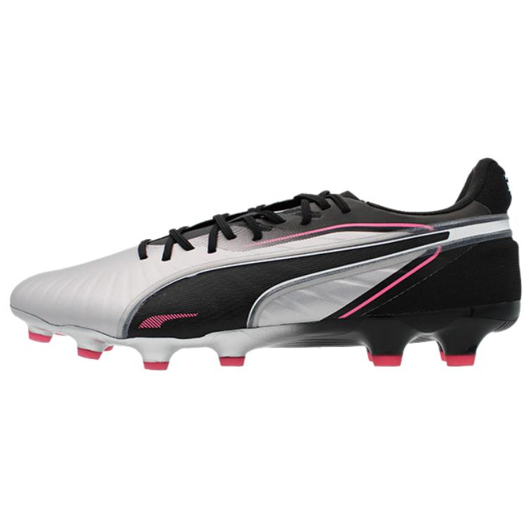 PUMA King Ultimate Abrasion Resistant Soccer Shoes Men's Silver Black
