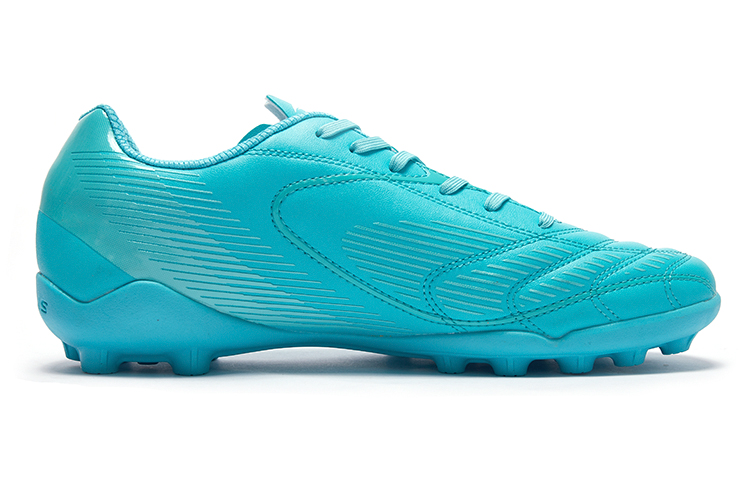 SUNAIS Soccer Shoes Men’s Low Top Sapphire Blue, Lake Blue, Black/Lemon