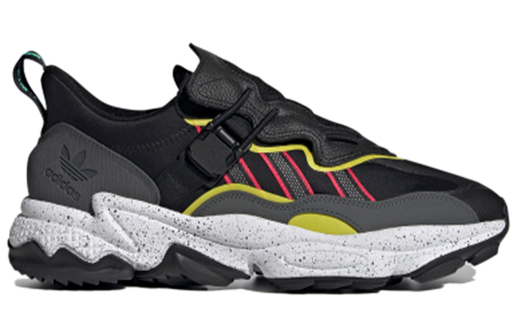 Кроссовки adidas originals Ozweego (мультиколор) — Чёрный / белый / жёлтый / серый — фото 2