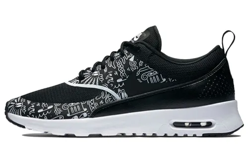 Nike Air Max Thea Low top Casual Shoes Women's Black White