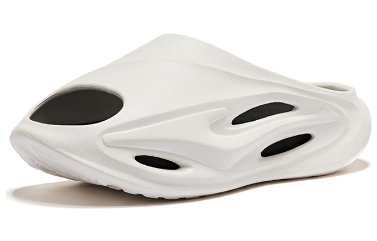 Erke Infinite Lite Slide Slippers Men's Ivory White Black