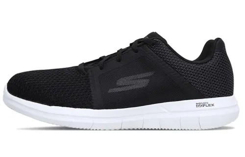 Skechers Go Flex Casual Shoes Men's Low Top Black/White