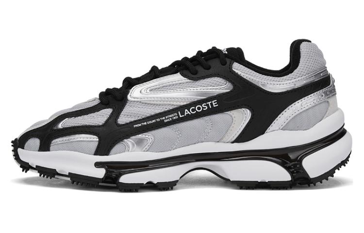 Мужские кроссовки LACOSTE Court (серебристые)