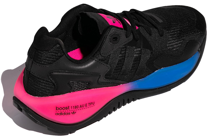 Кроссовки adidas originals ZX Alkyne Boost (черные) — Чёрный — фото 3