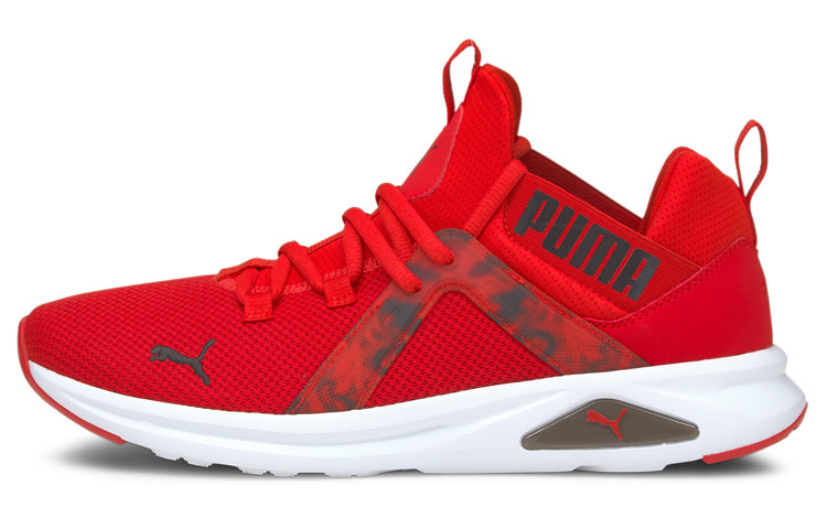 PUMA Enzo 2 Casual Shoes Men's Low Top Red