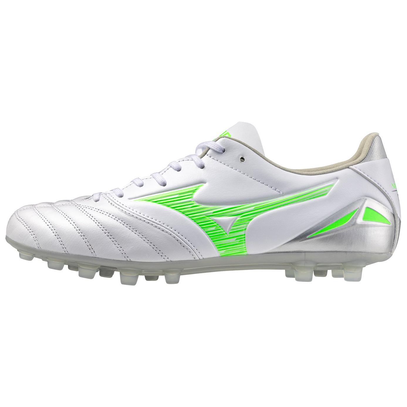 Mizuno Morelia Neo 4 AG Artificial Ground Soccer Shoes Unisex White Green