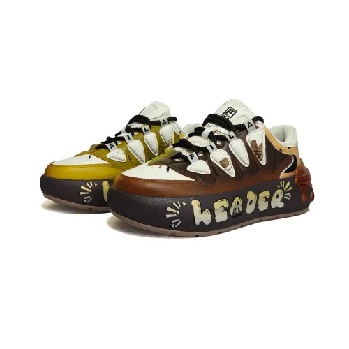 FILA CARROT 2 Versatile Low top Casual Shoes Women's Dark Brown