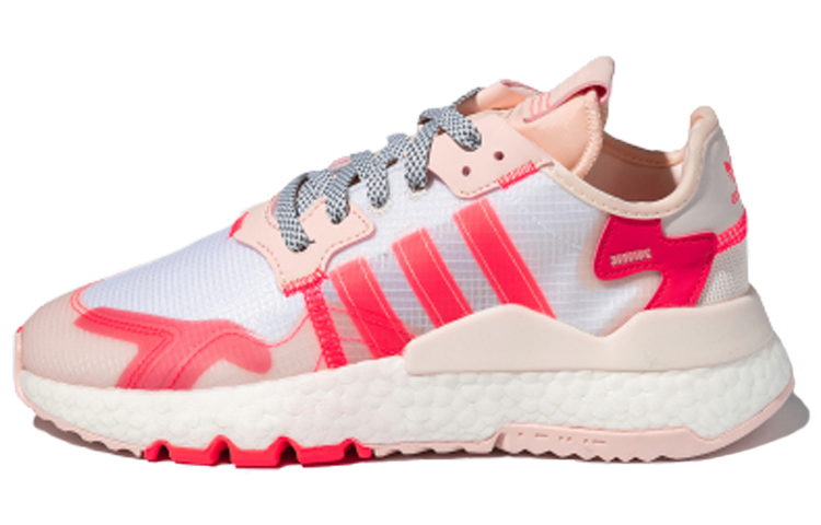 Женские кроссовки adidas Nite Jogger (розово-белые)