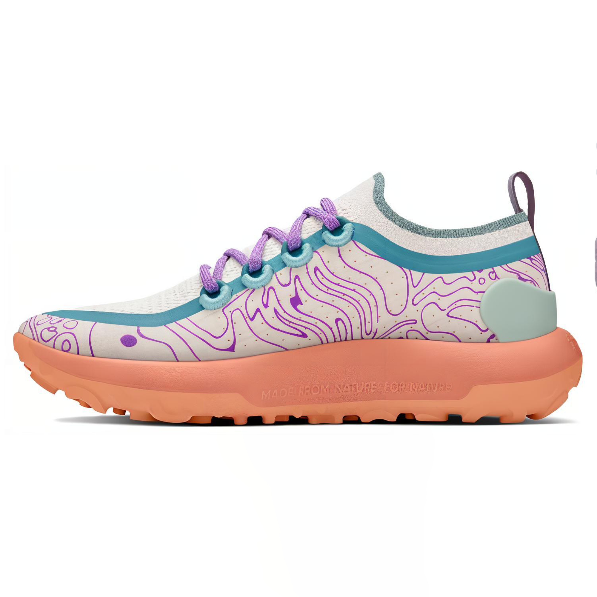 Allbirds Trail Runner SWT Breathable Low top Casual Shoes Women's Iridescent White