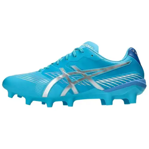 Asics Anti-Slip Wear-Resistant Soccer Shoes Unisex Blue