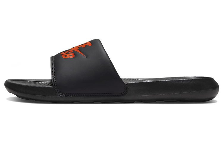 Nike Victori One Slide 'Black Team Orange'