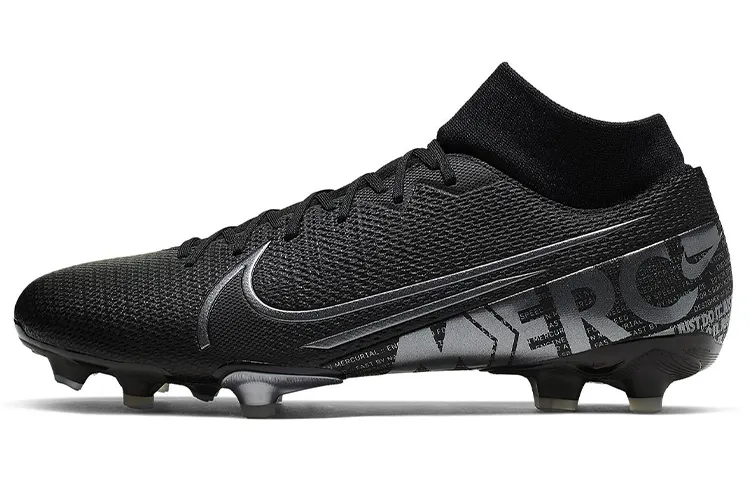 Nike Mercurial Superfly 7 Academy FG/MG 'Black Grey'