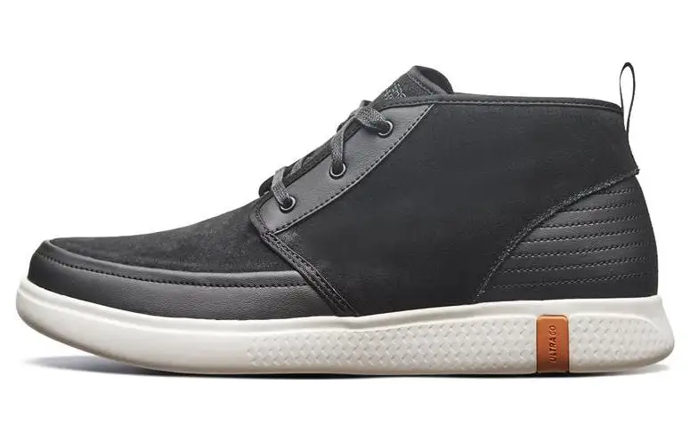 Skechers Glide 2.0 Ultra Mid top Sports Casual Shoes Black White