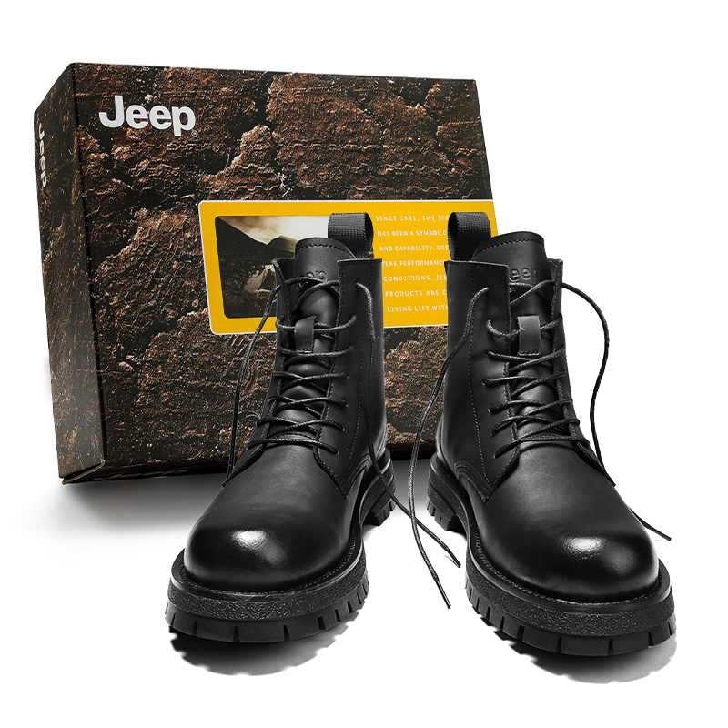 Jeep Fall Winter Tactical Boots Short Combat Boots Men's