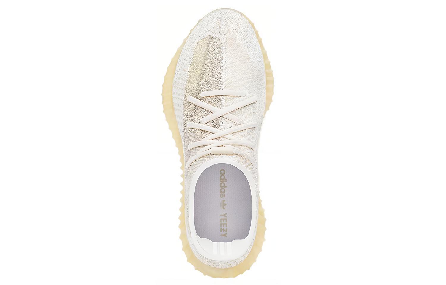 Кроссовки adidas originals Yeezy Boost 350 V2 "Natural" (молочные) — фото 3