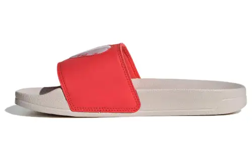 Adidas Adilette Lite Slides Bright Red Clear Pink Wonder Clay Women's