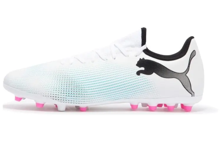 PUMA Future 7 Play Mg Cleats 'White Blue Pink'