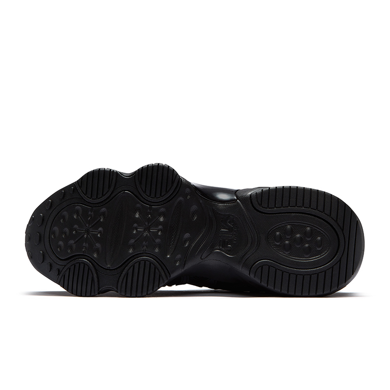 Мужские кроссовки Fila FUSION Jagger 2050 (черные) — 骏马黑 — фото 6