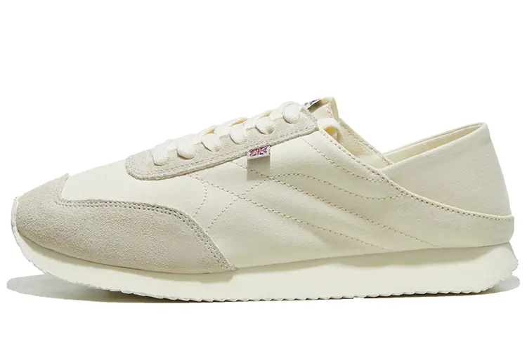 Norman Walsh Cushioning Slip Resistant Abrasion Resistant Low top Casual Shoes Unisex Ecru