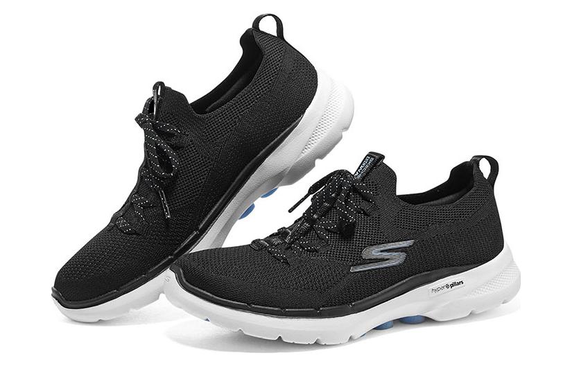 Skechers Go Walk 6 ‘Black Light Blue’ Women’s