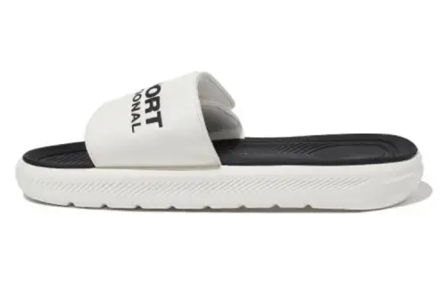 FILA Drifter Ease Comfortable Slippers Unisex Black White