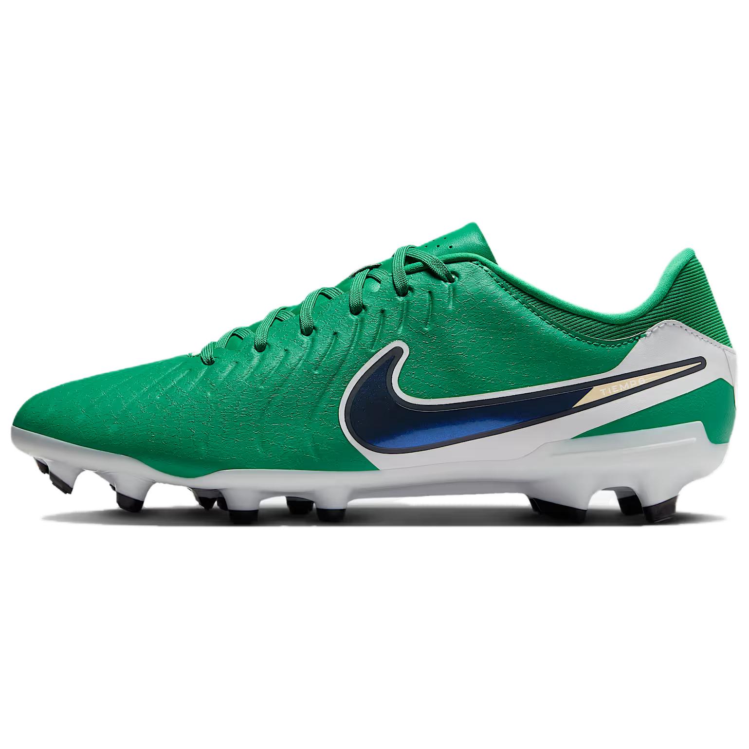 Nike Tiempo Legend 10 Academy Abrasion Resistant Abrasion Resistant Soccer Shoes Unisex Green