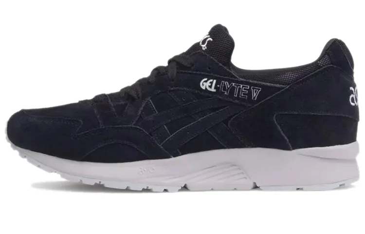 Asics Gel Lyte 5 Suede Low top Casual Shoes Unisex Black White