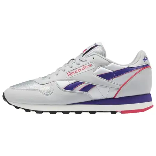 Reebok Classic Leather Casual Shoes Men's Gray White