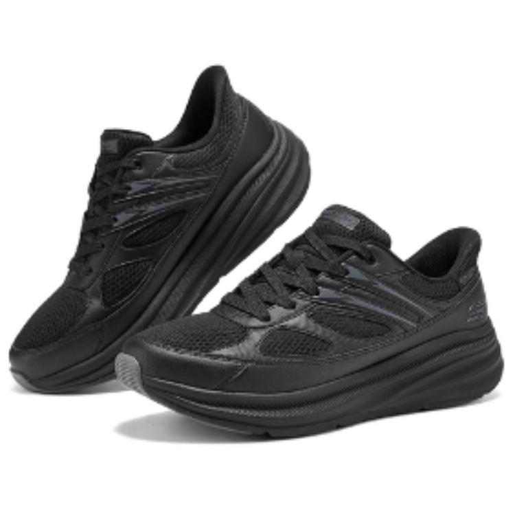 Skechers BOBS Abrasion Resistant Breathable Low top Casual Shoes Men’s Black