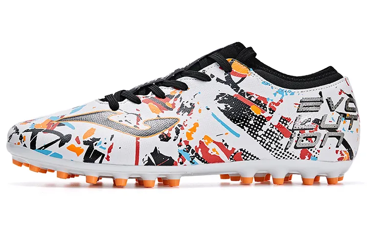 Joma Evolution MG Multi Ground Artificial Turf Composite Material Slip Resistant Abrasion Resistant Soccer Shoes Men's