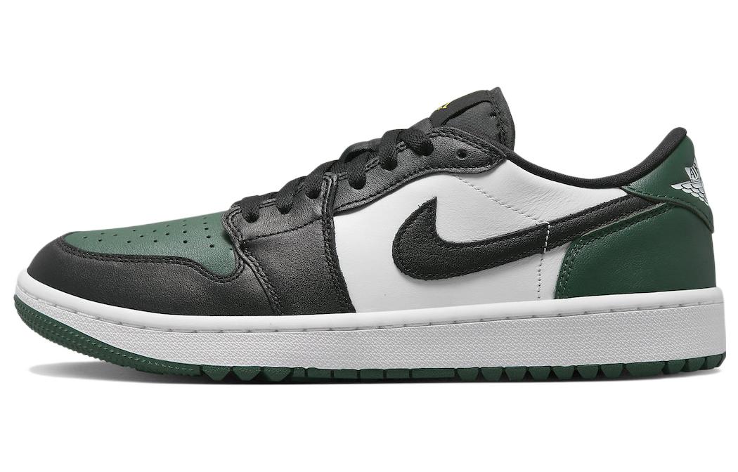 Jordan Air Jordan 1 Low Golf \"Noble Green\" Trendy low-top golf shoes for men and women, green