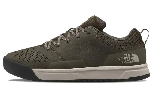 THE NORTH FACE Larimer Lace II Slip Resistant Abrasion Resistant Low top Casual Shoes Men's Dark Green