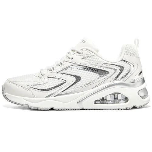 Skechers Tres Air Uno Vision airy 'White Silver' Women's