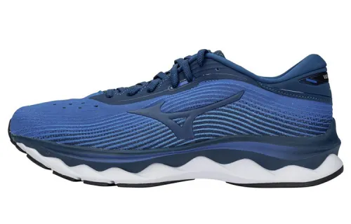 Mizuno Wave Sky 5 Casual Shoes Men's Low Top White/Blue