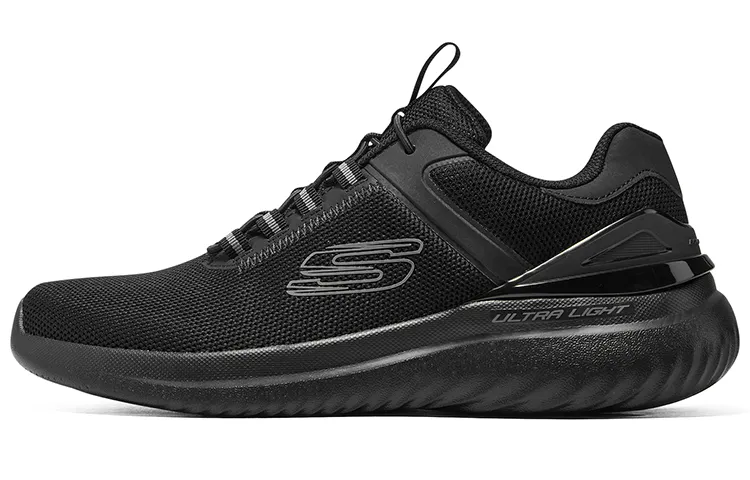 Skechers BOUNDER 2.0 Cushioning Low top Casual Shoes Men's Black