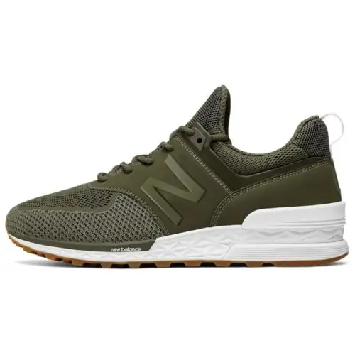 New Balance 574 Sport Olive White Gum