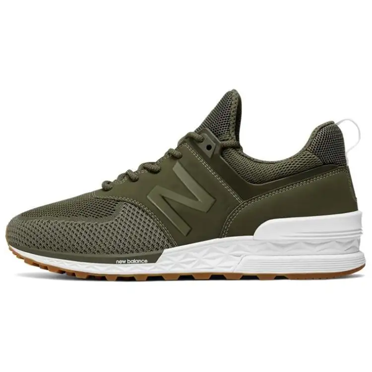 New Balance 574 Sport Olive White Gum