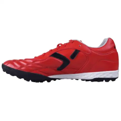 TLSS. x KELME TF Turf Artificial Turf Slip Resistant Abrasion Resistant Soccer Shoes Men's Red Black