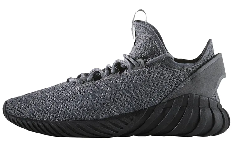 Adidas Tubular Doom Sock Primeknit 'Grey Black'
