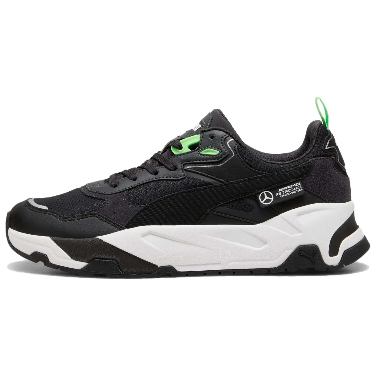 PUMA Mercedes AMG Petronas F1 Low top Casual Shoes Unisex Black