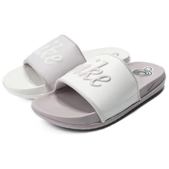 Nike Offcourt Slides 'Sail Platinum Violet' Women's