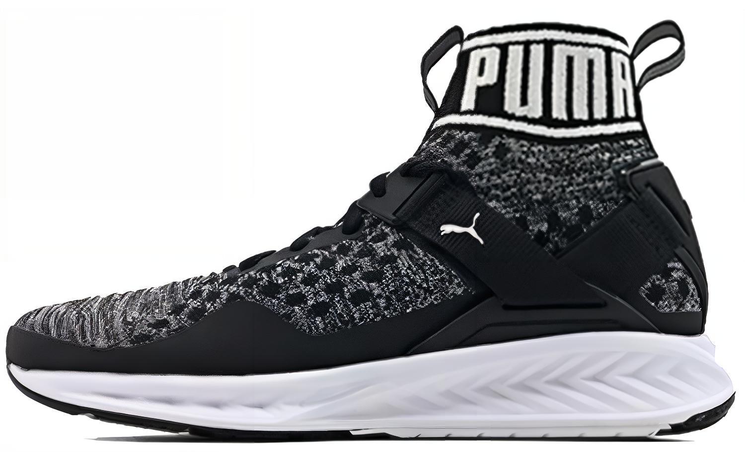 Женские кроссовки PUMA PUMA Ignite Evoknit (черно-белые)