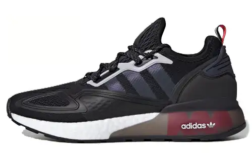 Adidas Zx 2K Boost Black Iridescent Shock Red