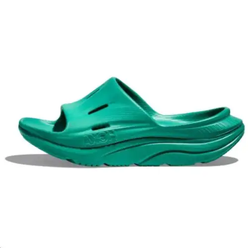 HOKA ONE ONE Ora Recovery Slide 3 Tech Green