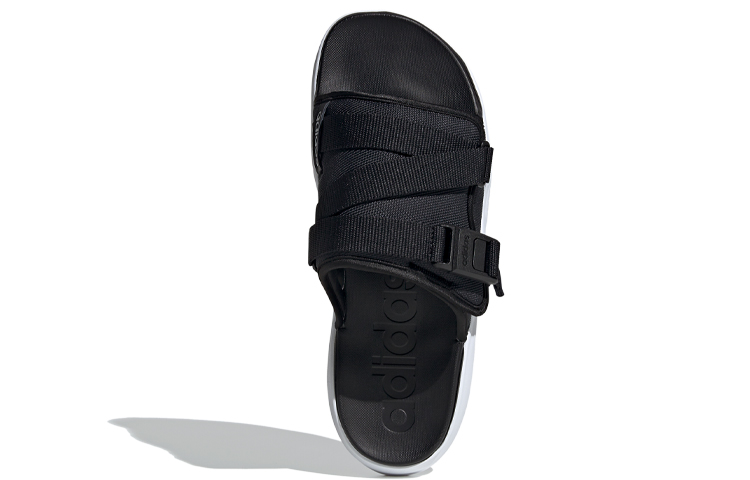 Шлепанцы adidas neo UTX Sandal (черно-белый) — фото 5