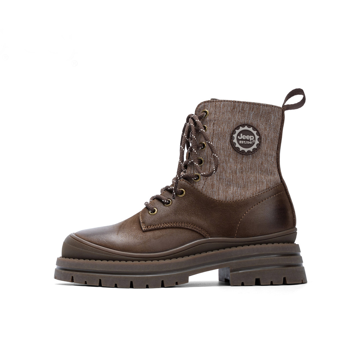 Женские ботинки Jeep Martin Boots (коричневые)