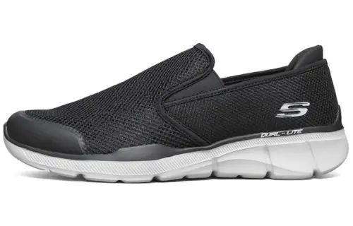 Skechers Equalizer 3.0 Mesh Slip on Breathable Low top Casual Shoes Men's Black Gray